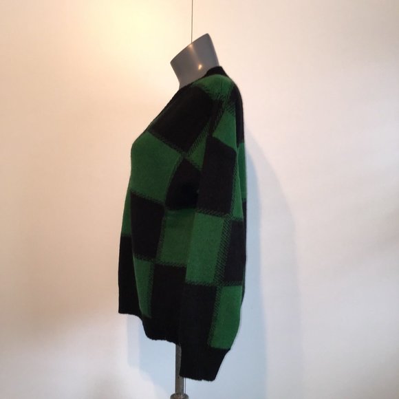 The Korner Grace Sweater in Green and Black NWT Size S - Picture 6 of 13